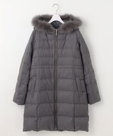 ANY SIS 【撥水・洗える】リッチファーフードロング ダウン