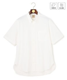 J.PRESS MEN 【KING SIZE】【吸水速乾 / 抗菌防臭 / 遮熱 / 防シワ】【J.PRESS OXFORD JERSEY】カノコインレイ半袖 シャツ / B.D.