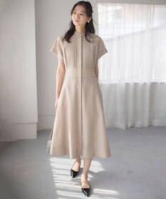 組曲 S 【洗える・ドライタッチ】シアーボイルフロントタック ワンピース