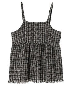 Green Parks ・ＥＬＥＮＣＡＲＥ　ＤＵＥ　ツイードバックリボンキャミ