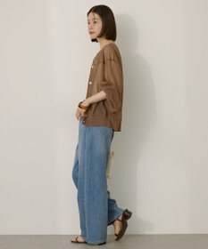 AMERICAN HOLIC 【接触冷感】ワイドデニム