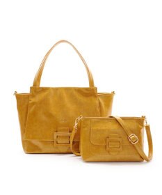 MioFIRANO バックル付きトートバッグ＆ショルダーバッグセット 2WAY A4サイズ対応　FIRANO フィラノ