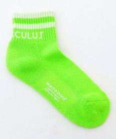 PW CIRCULUS 【虫よけ加工】【WOMEN】ラインソックス ショート丈  ゴルフウェア レディース