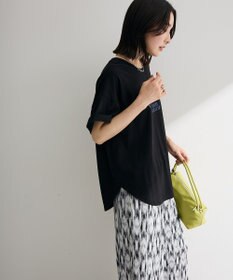 Green Parks 裾ラウンド機能ロゴTシャツ