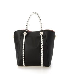 UNBILLION カシュカシュ cachecache / コーティングキャンバスロープハンドルトート