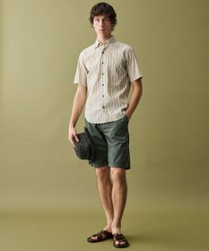 JOSEPH ABBOUD 【ウエストも伸びる!/JAPANファブリック】ヴィンテージコットンストレッチ ショート パンツ