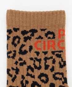 PW CIRCULUS 【WOMEN】【土踏まずをサポート】ロゴ ミドルソックス