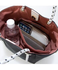 UNBILLION カシュカシュ cachecache / コーティングキャンバスロープハンドルトート