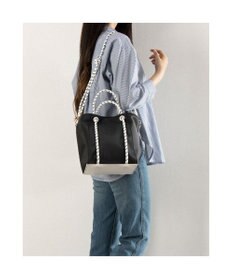 UNBILLION カシュカシュ cachecache / コーティングキャンバスロープハンドルトート