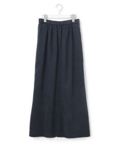 23区 L 【SLOW/一部店舗限定】ガーメントツイル セミフレア スカート