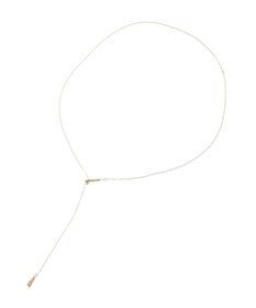 YECCA VECCA ドロップパーツスライドY字ネックレス