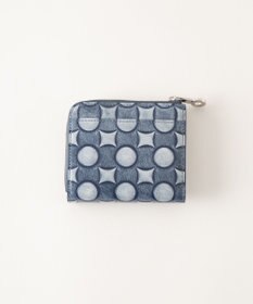 MIYABIYA La quoh with kirakaracho 南蛮七宝アルチザンレザー ミニL字ファスナー財布