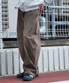 WEGO イージーバレルレッグデニムパンツ