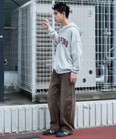 WEGO イージーバレルレッグデニムパンツ