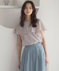 組曲 コットンポンチケープライク ブラウス