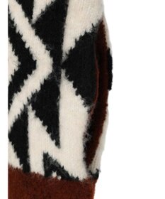 CRAFT STANDARD BOUTIQUE オルテガ柄ニットＺＩＰブルゾン