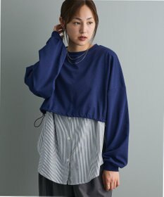 CRAFT STANDARD BOUTIQUE ポンチ＋布帛セットチュニック