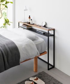 tower 棚板が動く後付けヘッドボード タワー ブラック