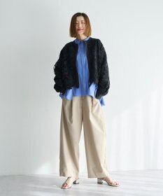 YECCA VECCA レースブルゾン