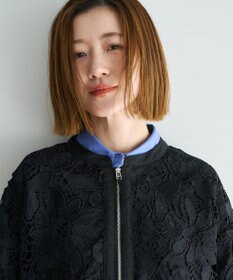 YECCA VECCA レースブルゾン