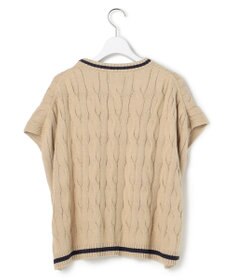 J.PRESS YORK STREET 【WOMEN】チルデンクルーネック ニットベスト