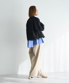 YECCA VECCA レースブルゾン