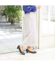 ing <ing>【WEB限定】ブラックプレーンパンプス