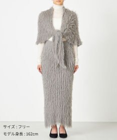 NAVE 【ReNAVE・洗える】メルティーシャギーニット ストール