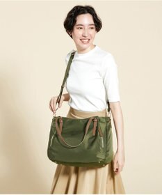 LA BAGAGERIE 【MONICA】ナイロン2WAYトートバッグ Mサイズ