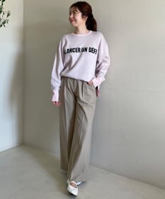 UNFILO スポンジニット ロゴジャガード