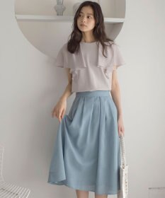 組曲 コットンポンチケープライク ブラウス