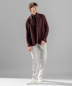 JOSEPH HOMME アロージャガードストレッチ　ウイングカラーシャツ