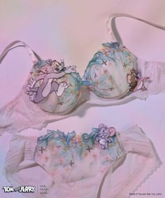 une nana cool トムとジェリー × une nana cool 3/4カップブラ