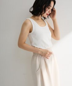 Green Parks 機能付テレコリブタンクトップ