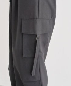 Green Parks 麻調ミリタリーカーゴパンツ