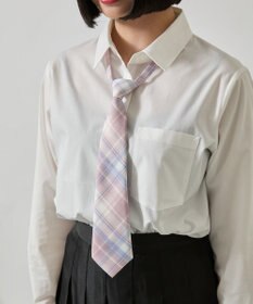 WEGO 【SCHOOLITEM】チェックスクールネクタイ