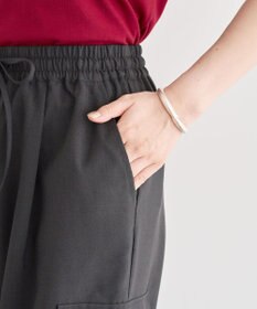 Green Parks 麻調ミリタリーカーゴパンツ