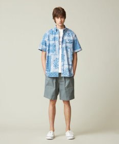 J.PRESS MEN ペイズリーバンダナプリント シャツ
