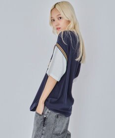 WEGO 【ユニセックス着用ITEM/MLサイズ展開】フェイクタンクグラフィックT（SS）