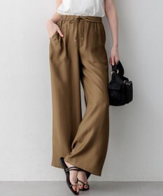 23区 【先行予約】ブライトカルゼ ワイド パンツ
