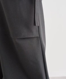 Green Parks 麻調ミリタリーカーゴパンツ