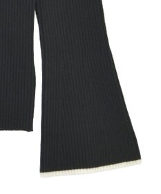 Green Parks 前後２ｗａｙアシンメトリー袖フレアリブニット