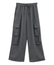 Green Parks 麻調ミリタリーカーゴパンツ