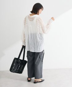 Green Parks 麻調ミリタリーカーゴパンツ