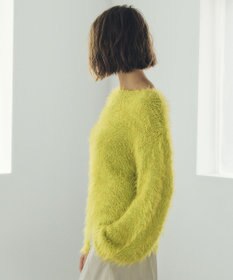 YECCA VECCA フェザーMIXロービングニット