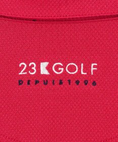 23区GOLF 【MEN】【UVカット】ハニカムカノコ長袖ポロシャツ
