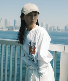 SHARE PARK LADIES 【LADIES】吸水速乾 フロントプリントTシャツ