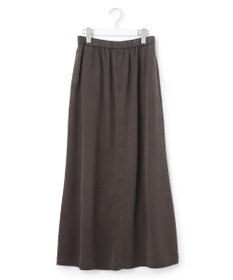 23区 L 【SLOW/一部店舗限定】ガーメントツイル セミフレア スカート