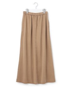 23区 L 【SLOW/一部店舗限定】ガーメントツイル セミフレア スカート