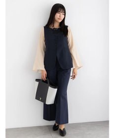 Te chichi クレープフレアスリーブブラウス【AOYAMA FASHION ASSOCIATION × Te chichi】